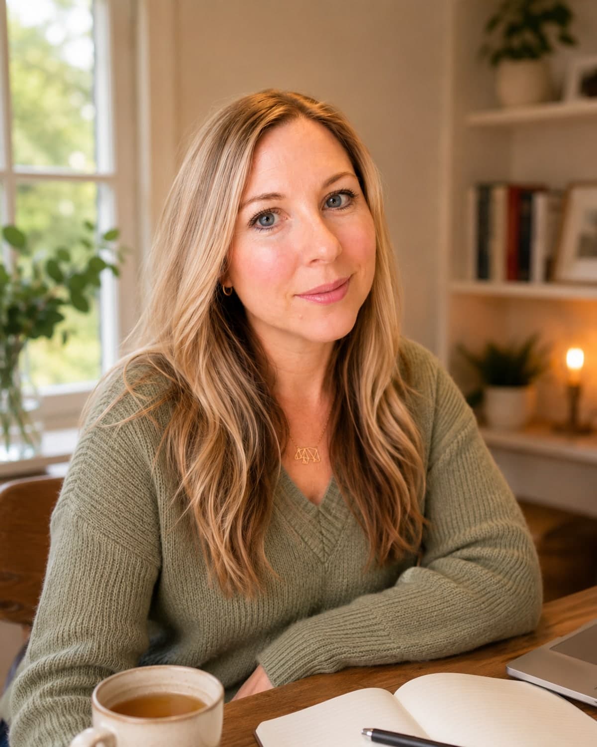 Dr Johannah Slifi at her desk